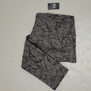 NWT Elliot Lauren sz 12 pull-on pants black/ white